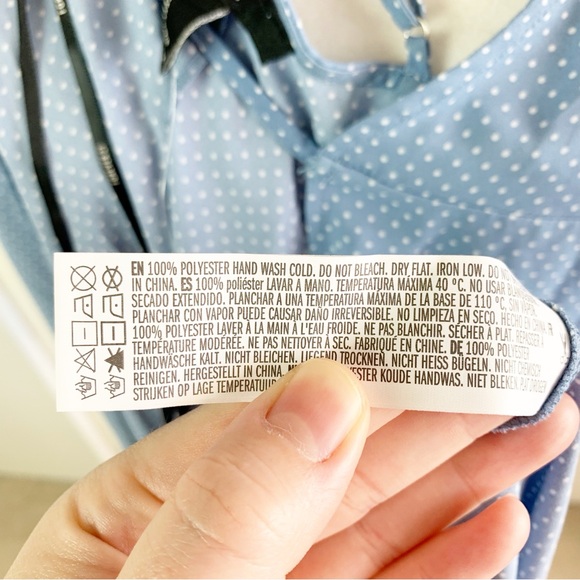 ✨NWT✨ Forever 21 Polka Dot Maxi Wrap Dress - Picture 10 of 10